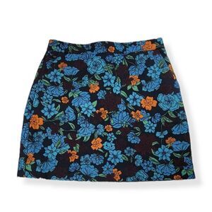 Loft Floral Skirt Size 6